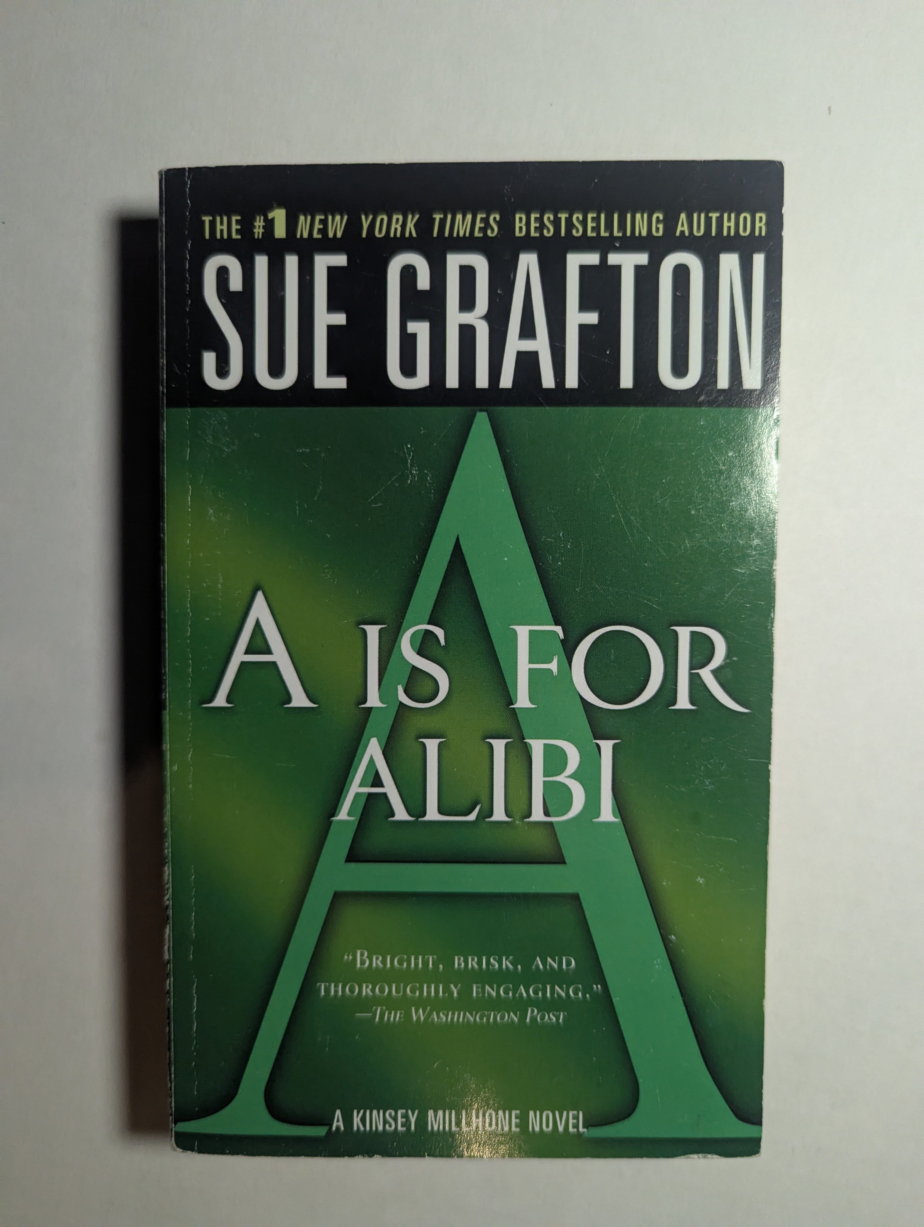 A Is for Alibi — by Sue Grafton - Lightly Used