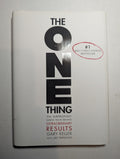 The ONE Thing — by Gary Keller and Jay Papasan - Lightly Used (some marks)