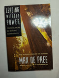 Leading Without Power — by Max De Pree - Lightly Used